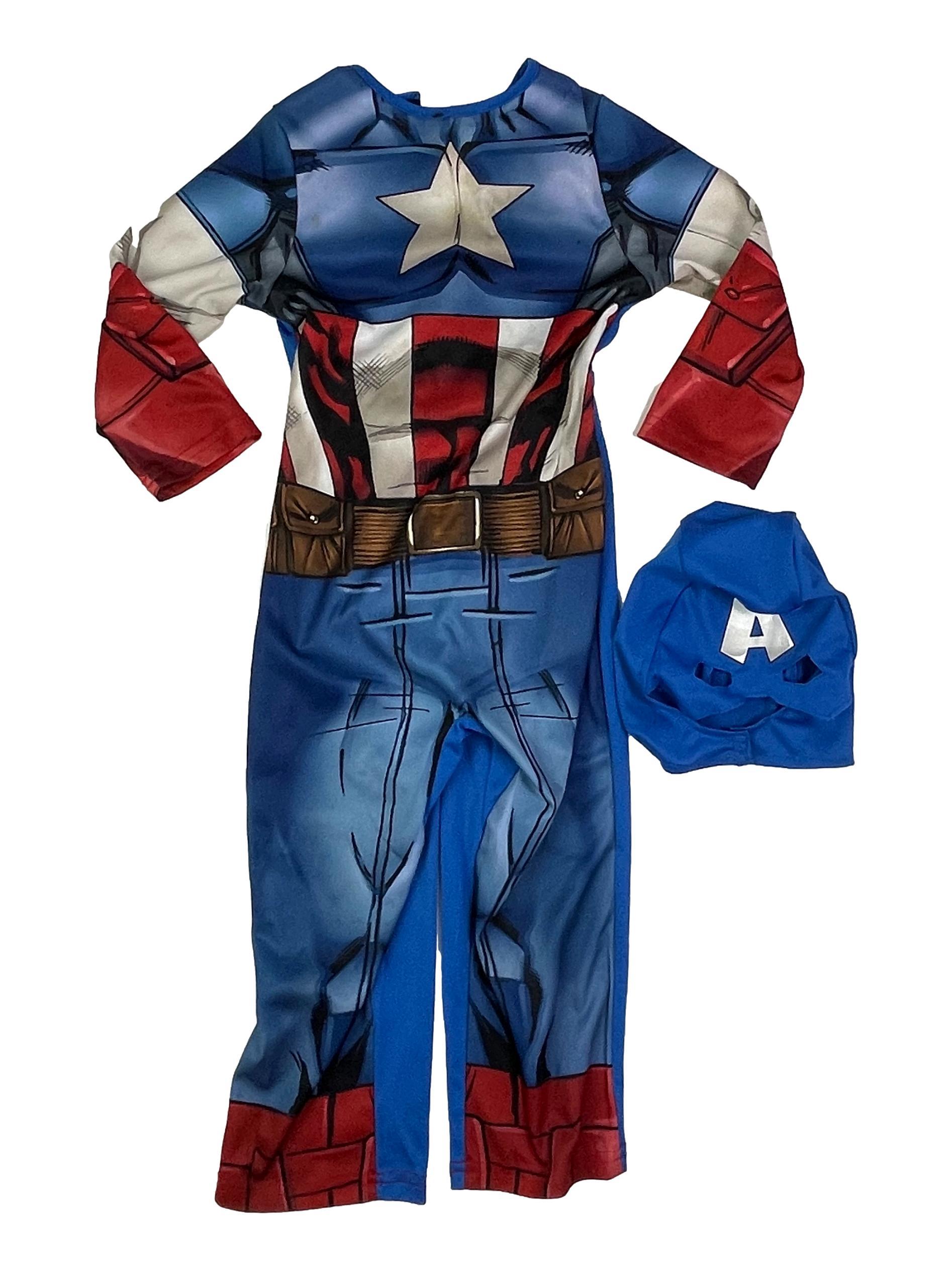 Déguisement Captain America 5/6 ans