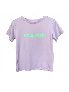 MUMMY JE SHARE outlet 4/6 tee shirt craquante parme