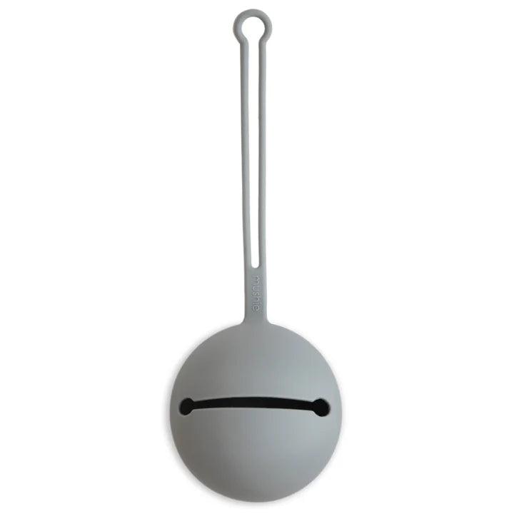 MUSHIE outlet boite à tétine en silicone gris