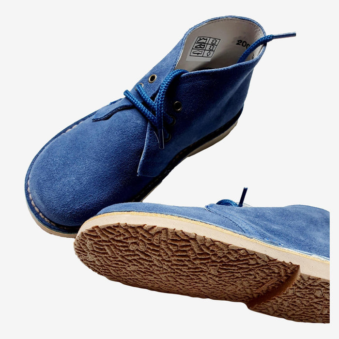 BLUE P 33/34 Chaussures en daim bleu