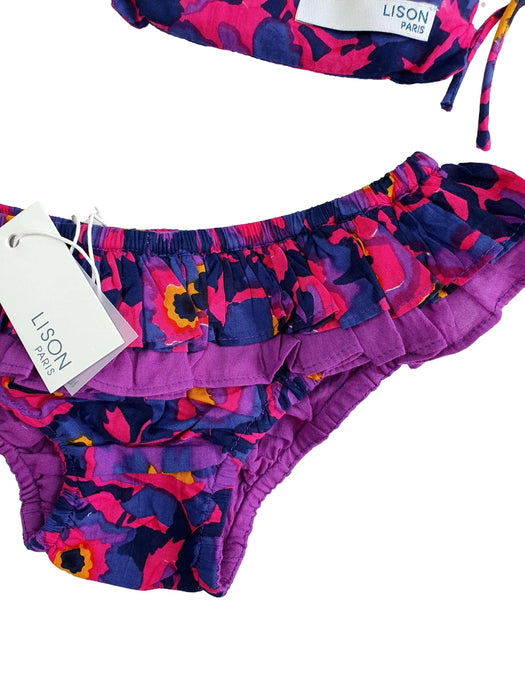 LISON OUTLET Maillot de bain culotte Coco violet 2 ans