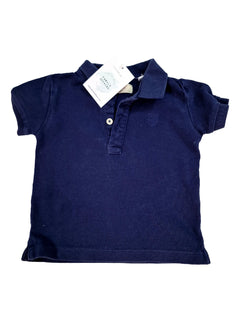 ZARA polo garçon marine 12 mois