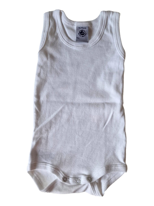 PETIT BATEAU body blanc 1m