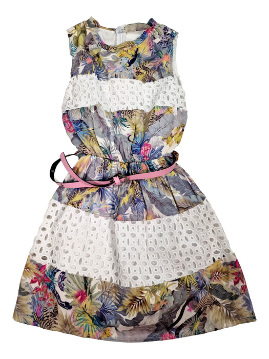 FRACOMINA robe fleurs 10 ans