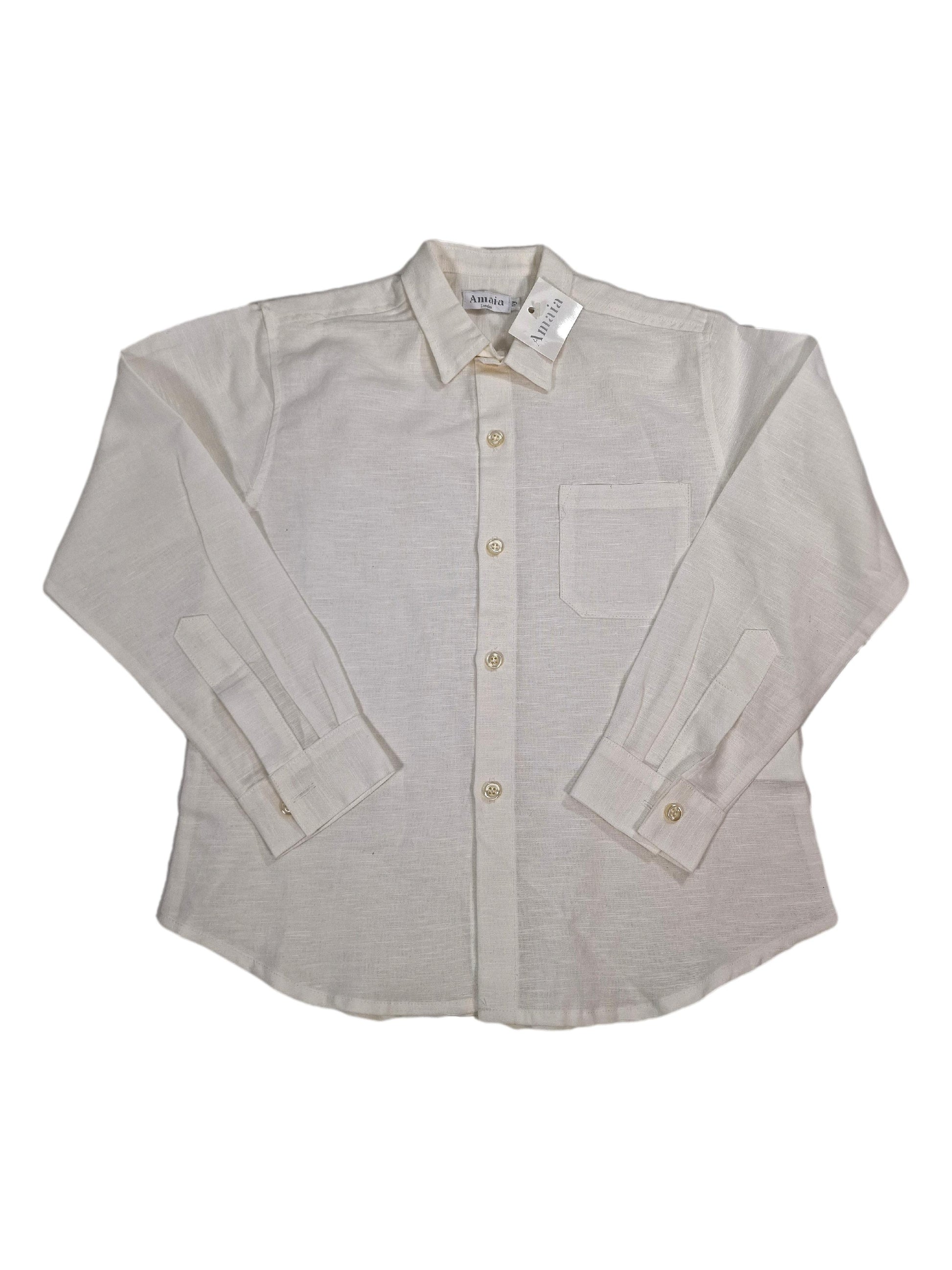 AMAIA outlet chemise lin 8 ans