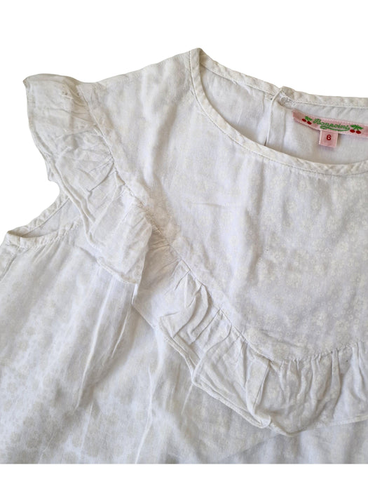 BONPOINT blouse blanche 6 ans