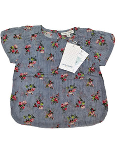 LOUIS LOUISE outlet 6m blouse rayé fleurs