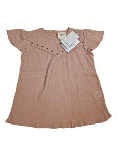 LOUIS LOUISE outlet 6 ans top rose poudre