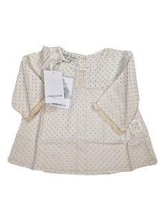 LOUIS LOUISE outlet blouse pois gris 12m