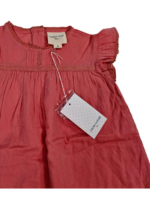 LOUIS LOUISE outlet robe rose 2 ans