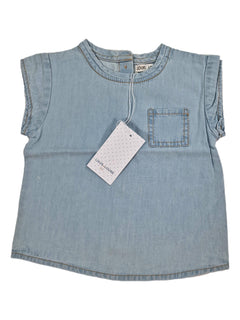 LOUIS LOUISE blouse chambrai 12m