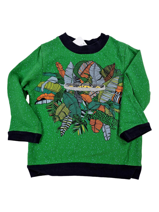 MILK ON THE ROCKS sweat vert 4 ans