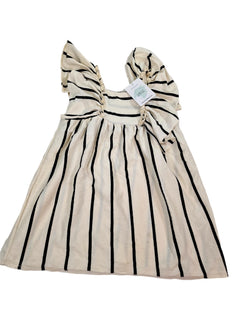 ZARA 4/5 ans robe fluide noir et blanc