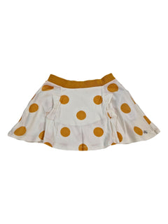 PETIT BATEAU 6 ans jupe pois jaune