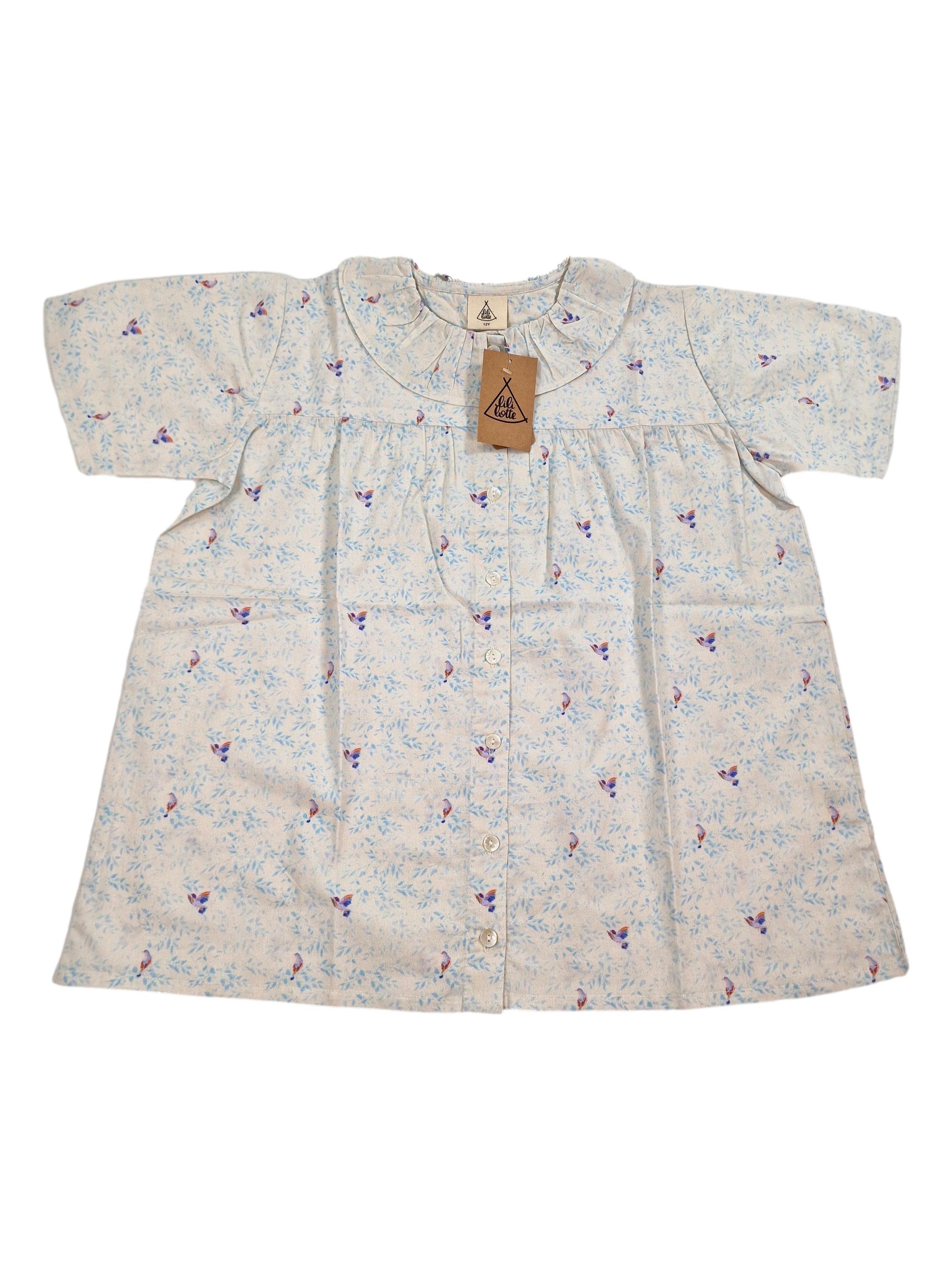 LILILOTTE outlet blouse motif oiseau