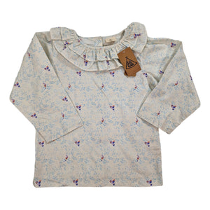 LILILOTTE outlet 10 ans blouse motif oiseaux