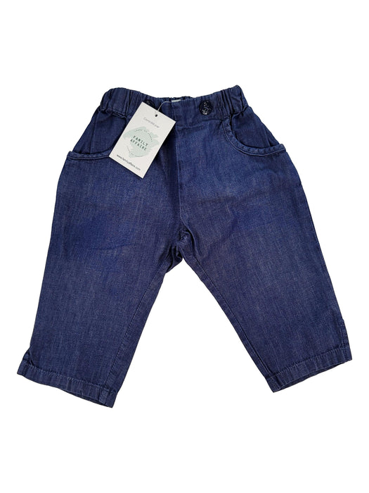 JACADI 12 mois pantalon coton bleu