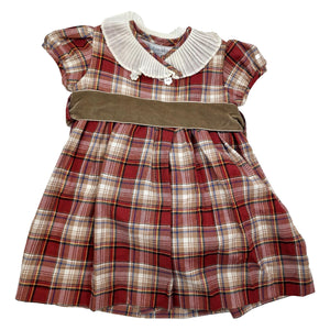 AMAIA outlet robe tartan 2 et 3 ans