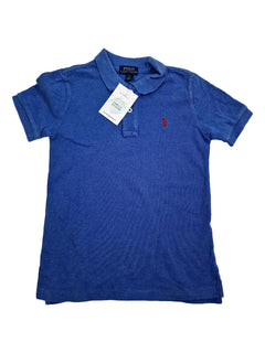 RALPH LAUREN polo bleu 6 ans