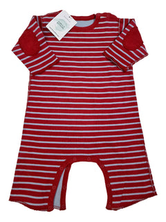 PETIT BATEAU 3m combi rayé rouge