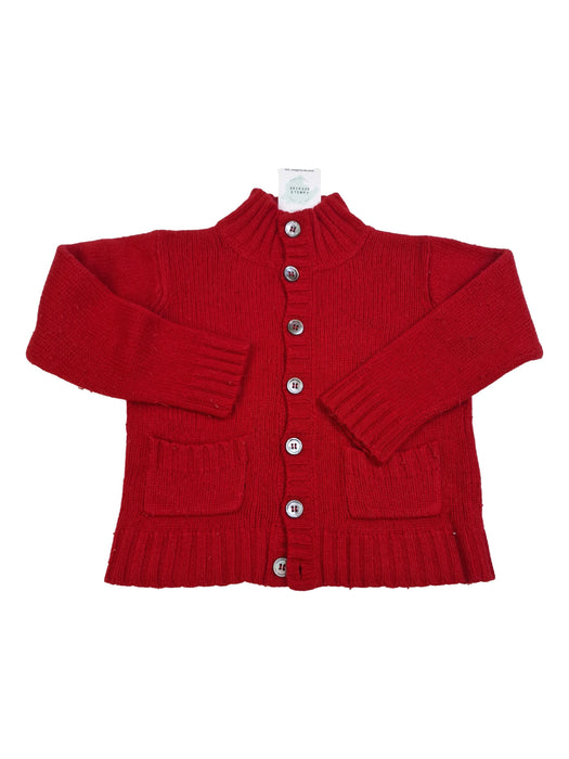 BONTON 8 ans gilet rouge