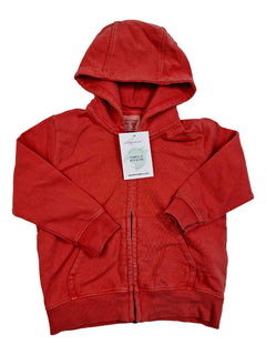 ZARA 12/18m sweat capuche rouge