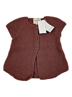 LOUIS LOUISE outlet 6 ans gilet vieux rose