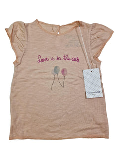 LOUIS LOUISE outlet 18m tee shirt rose ballon