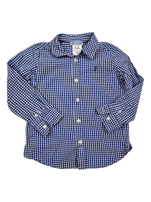 JACADI 3 ans chemise carreaux bleu