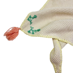 LILILOTTE outlet foulard brodé vert