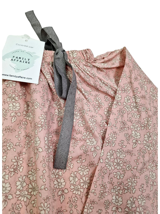 SUR LA BALANCOIRE 6 ans blouse rose liberty