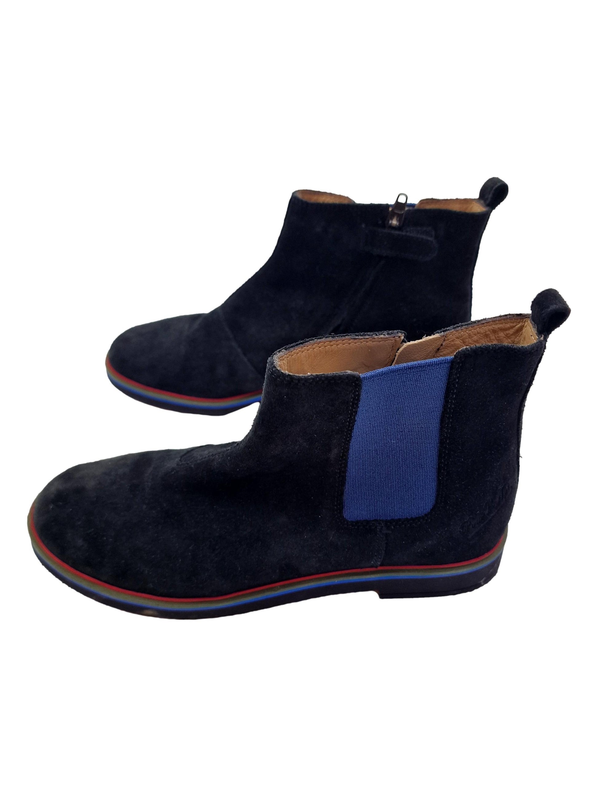 POM D'API 33 boots nubuck marine