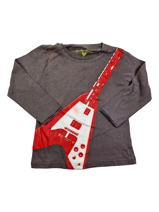 ROCKIN ROOSTER 3 ans tee shirt guitare