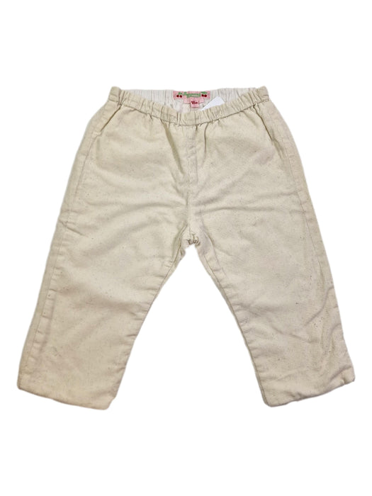 BONPOINT 18m pantalon velours blanc lait