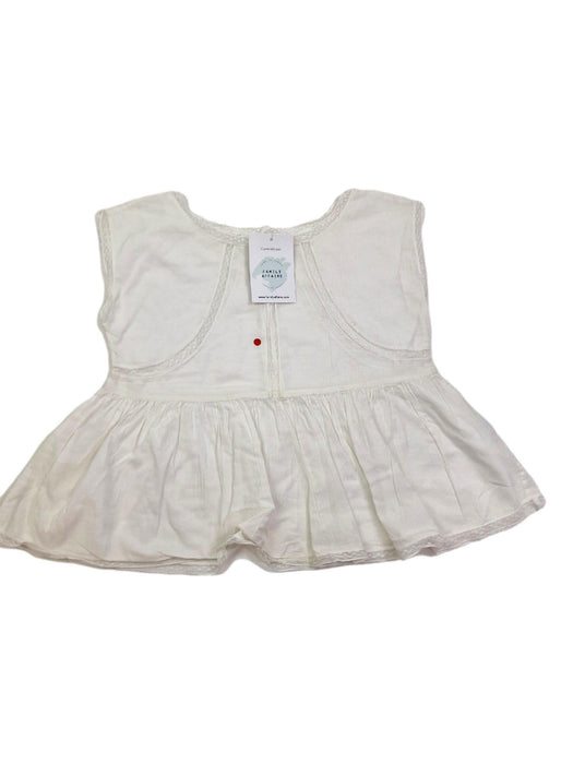 BONPOINT 6 ans blouse dentelle defaut