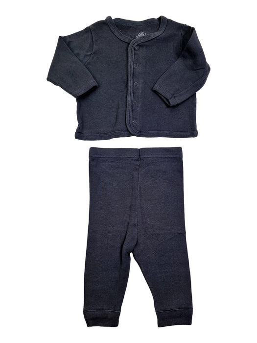 PETIT BATEAU 3 mois ensemble gris