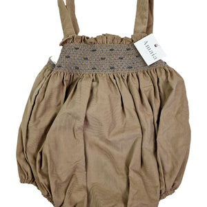 AMAIA outlet 6m 18m, 2 ans barboteuse velours smock