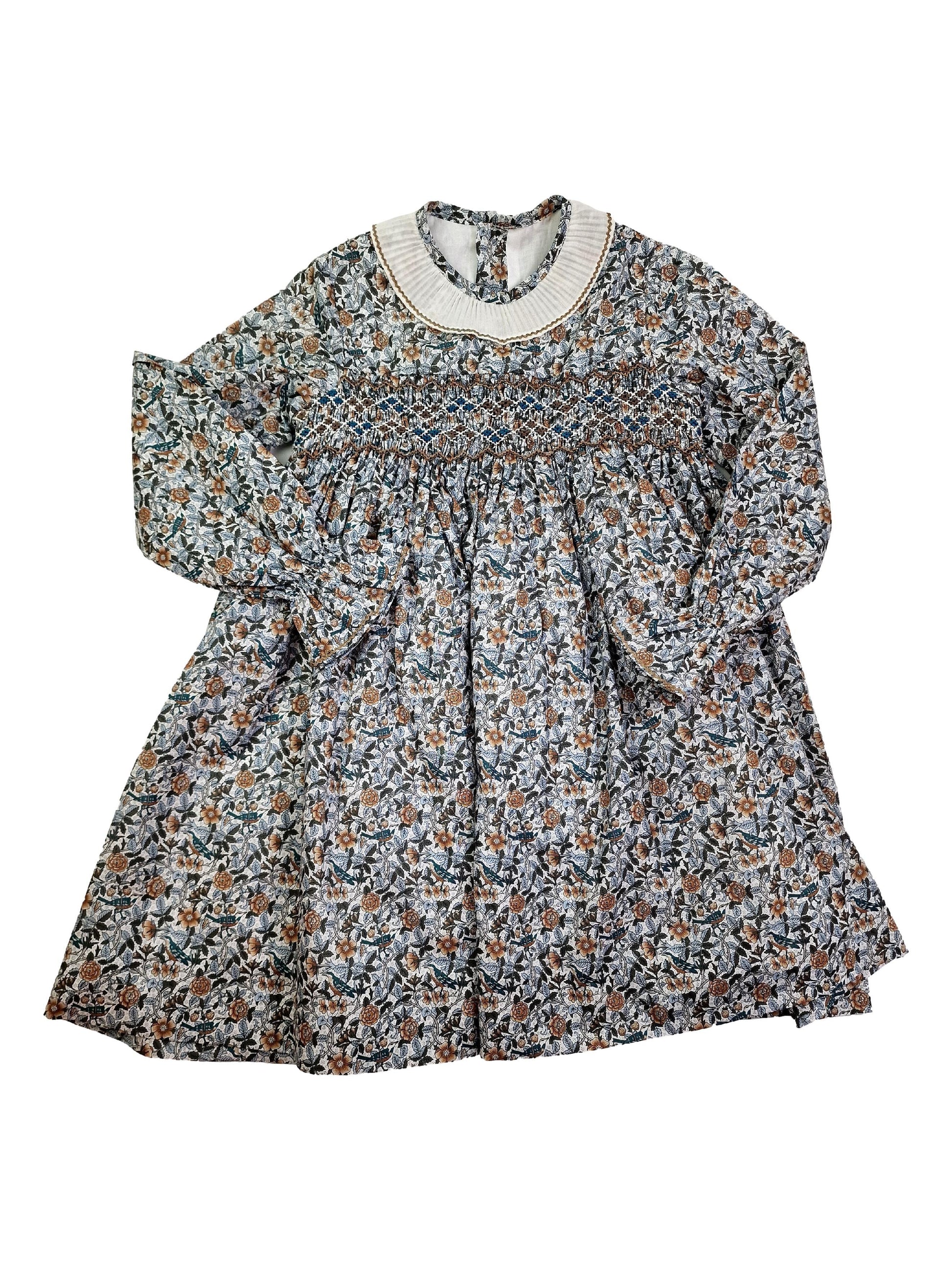 AMAIA outlet 6ans robe liberty et smock