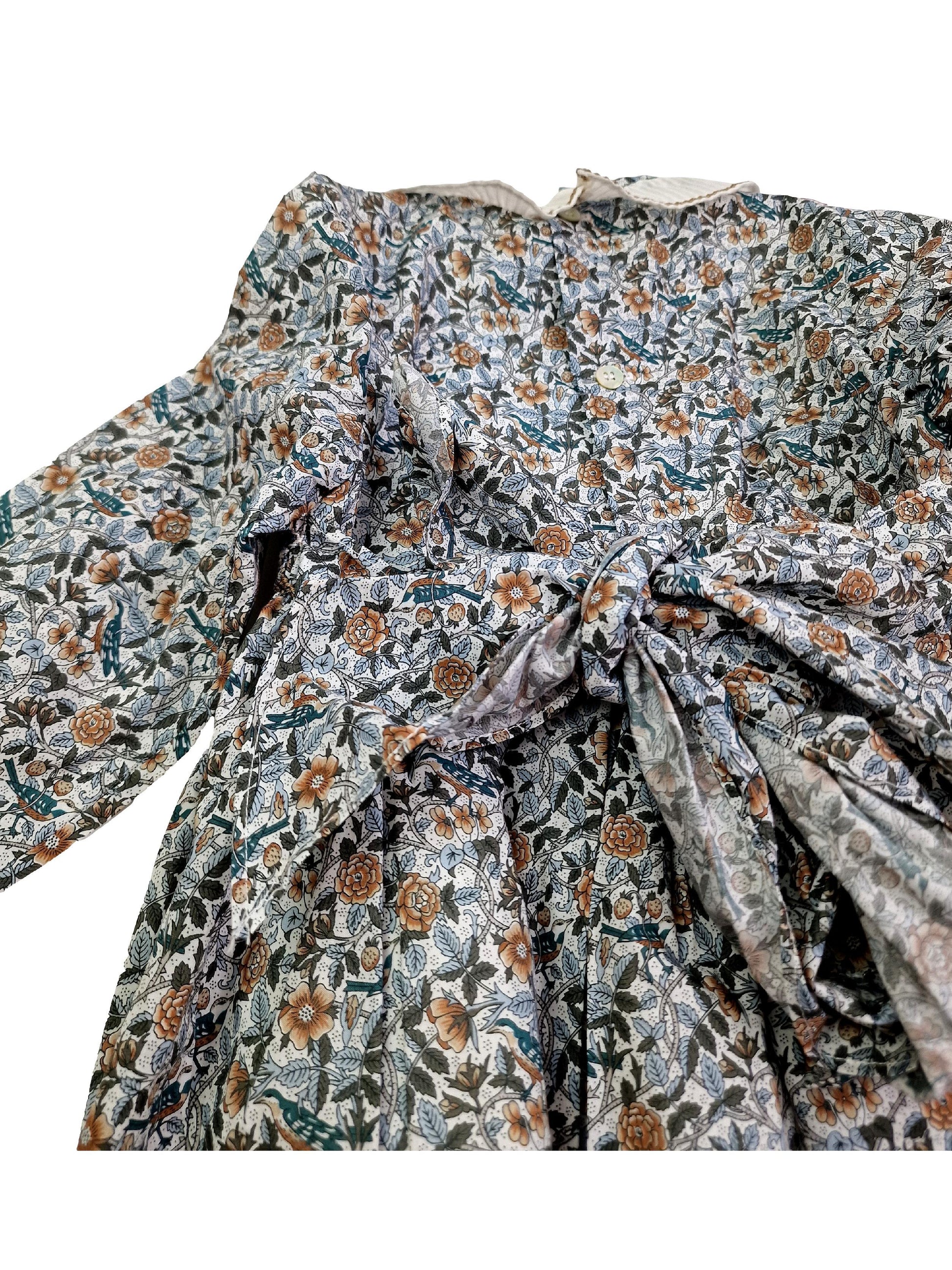 AMAIA outlet 6ans robe liberty et smock