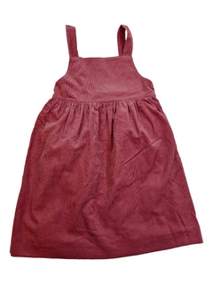 AMAIA outlet 6 et 8 ans robe velours rose