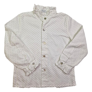 AMAIA outlet 6 ans blouse pois vert