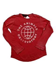 THE ANIMALS OBSERVATORY 6 ans tee shirt rouge