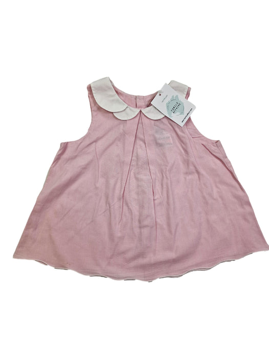 JACADI 3 ans blouse rose sans manches