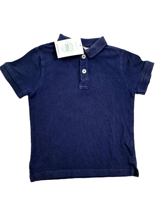 ZARA 3/4 ans polo marine