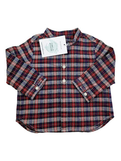 TARTINE ET CHOCOLAT 6m chemise tartan