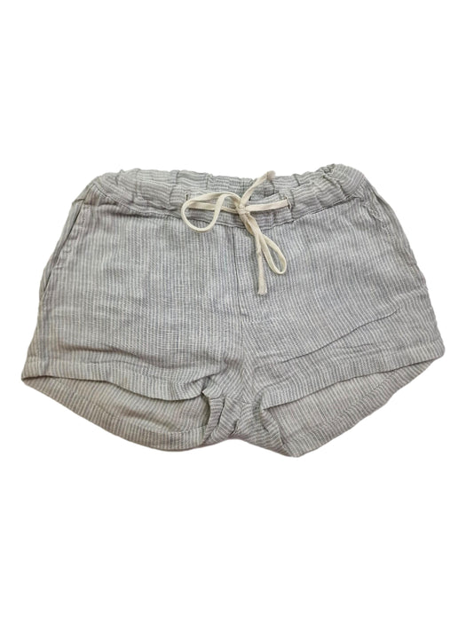 NILS 4 ans short lin gris bleu rayé