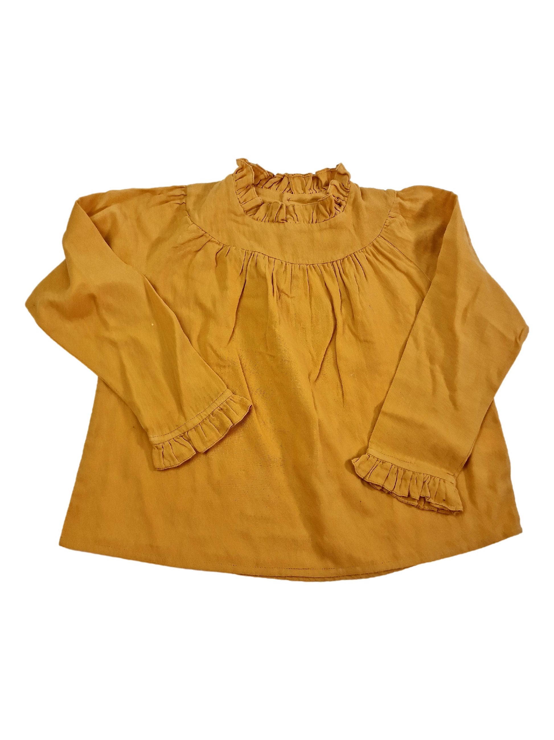 RISU RISU 10 ans blouse jaune