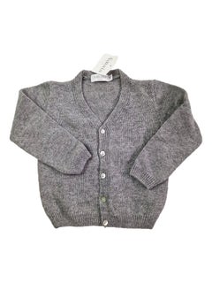 AMAIA outlet gilet laine cachemire gris 18m et 2 ans