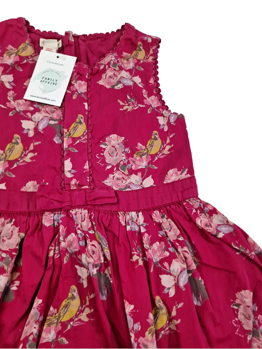 MOONSOON 8 ans robe rose fleurs