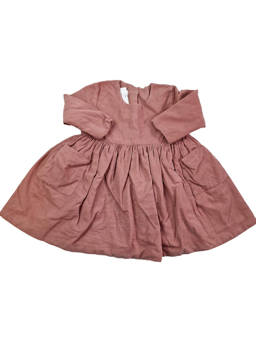 PEQUENO TOCON 12m robe rose velours